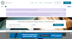 Desktop Screenshot of efinancialcareers.be