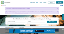 Desktop Screenshot of efinancialcareers.nl