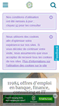 Mobile Screenshot of efinancialcareers.fr
